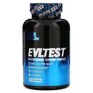 Comprar EVLution Nutrition, EVLTest, Complexo de suporte à testosterona, 120 comprimidos