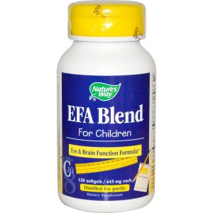 Comprar Nature's Way, EFA Mistura Para as Crianças - 120 Cápsulas
