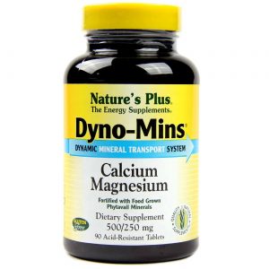 Comprar Nature's Plus, Dyno-Mins® Cálcio e Magnésio - 90 Tabletes