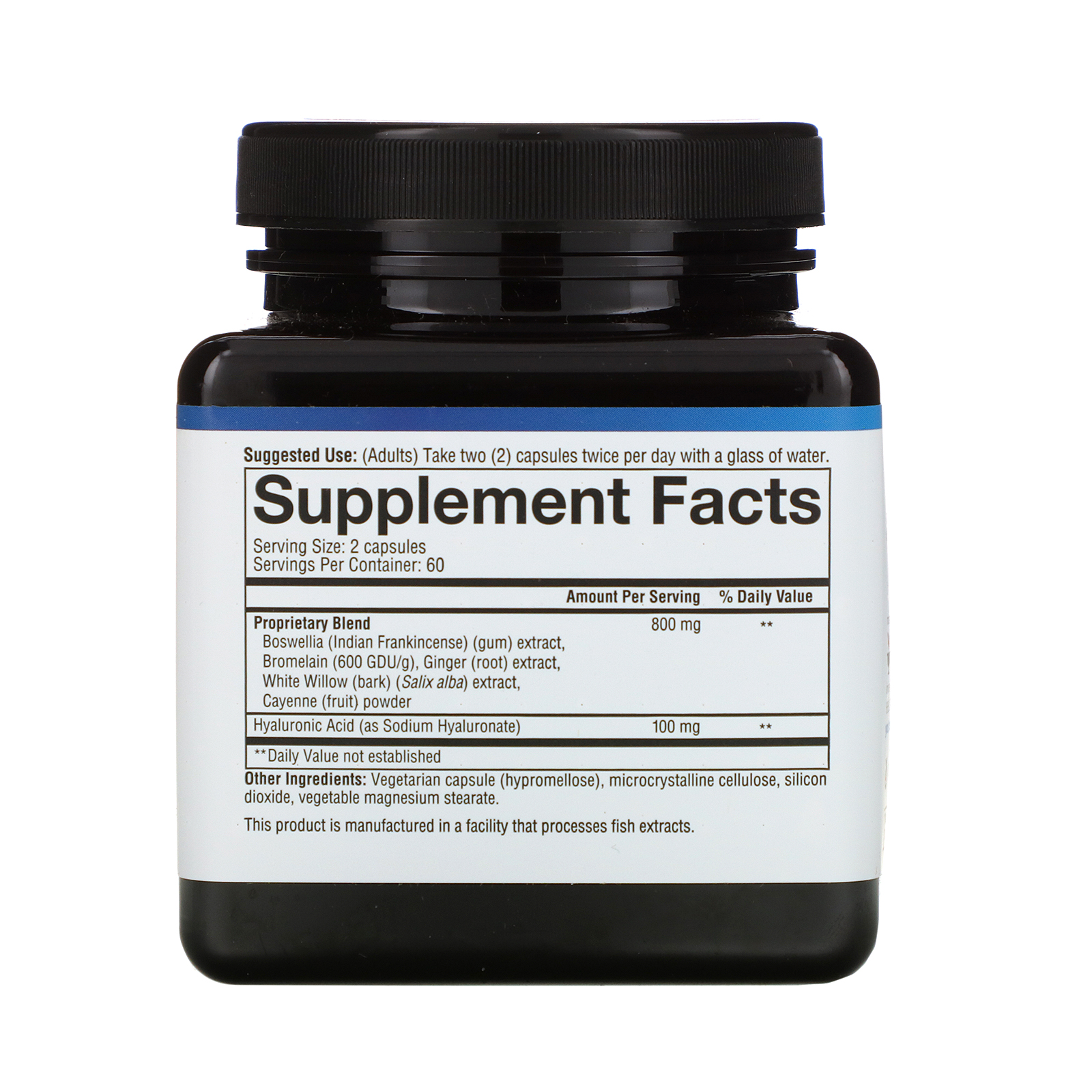 Comprar Youtheory, Hyaluronic Acid, Advanced Formula, 120 Vegetarian Capsules - Imagem 2
