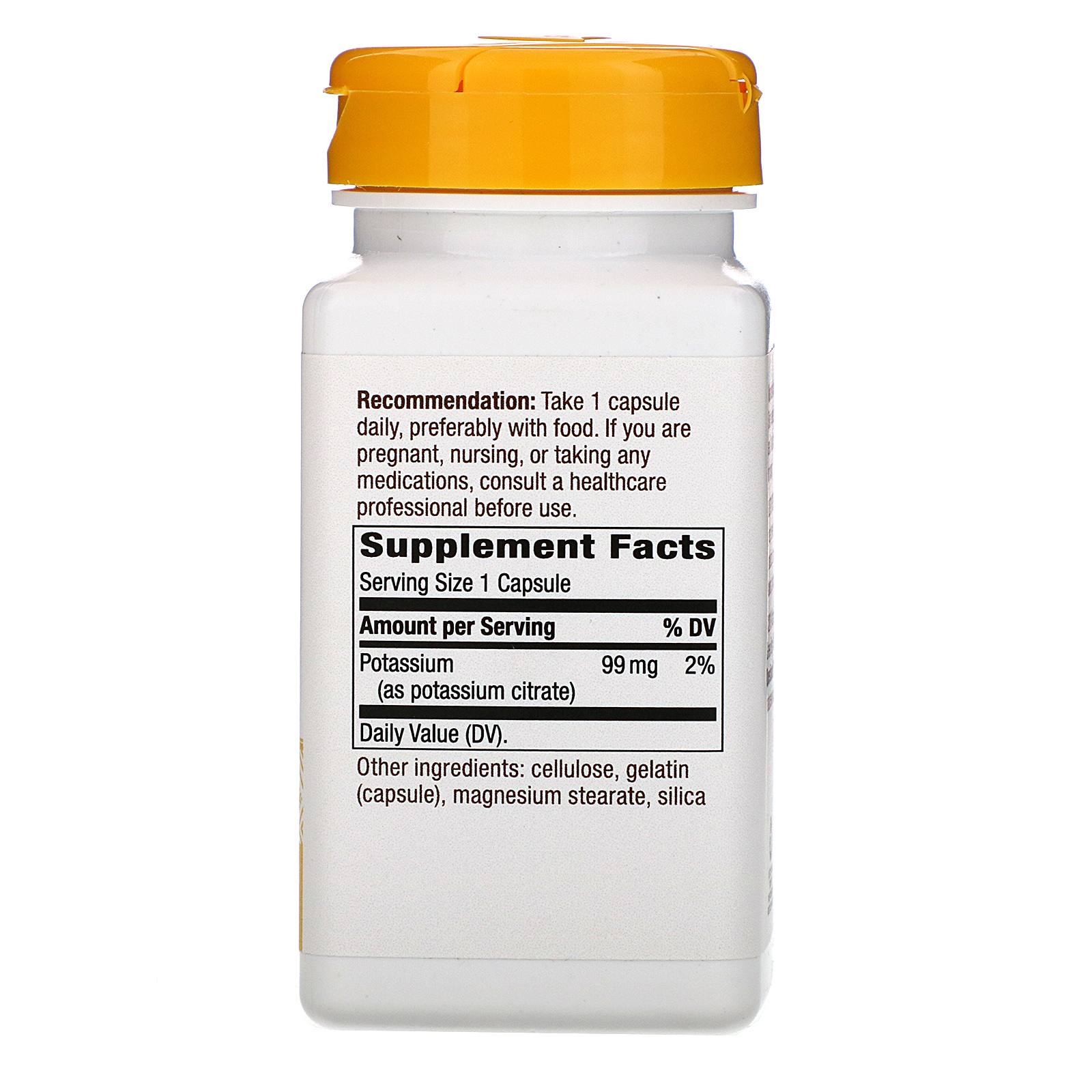 Comprar Nature's Way, Potassium, 99 mg, 100 Capsules - Imagem 2