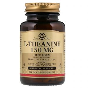 Comprar Solgar, L-Teanina, Forma Livre, 150 mg, 60 Cápsulas Vegetais