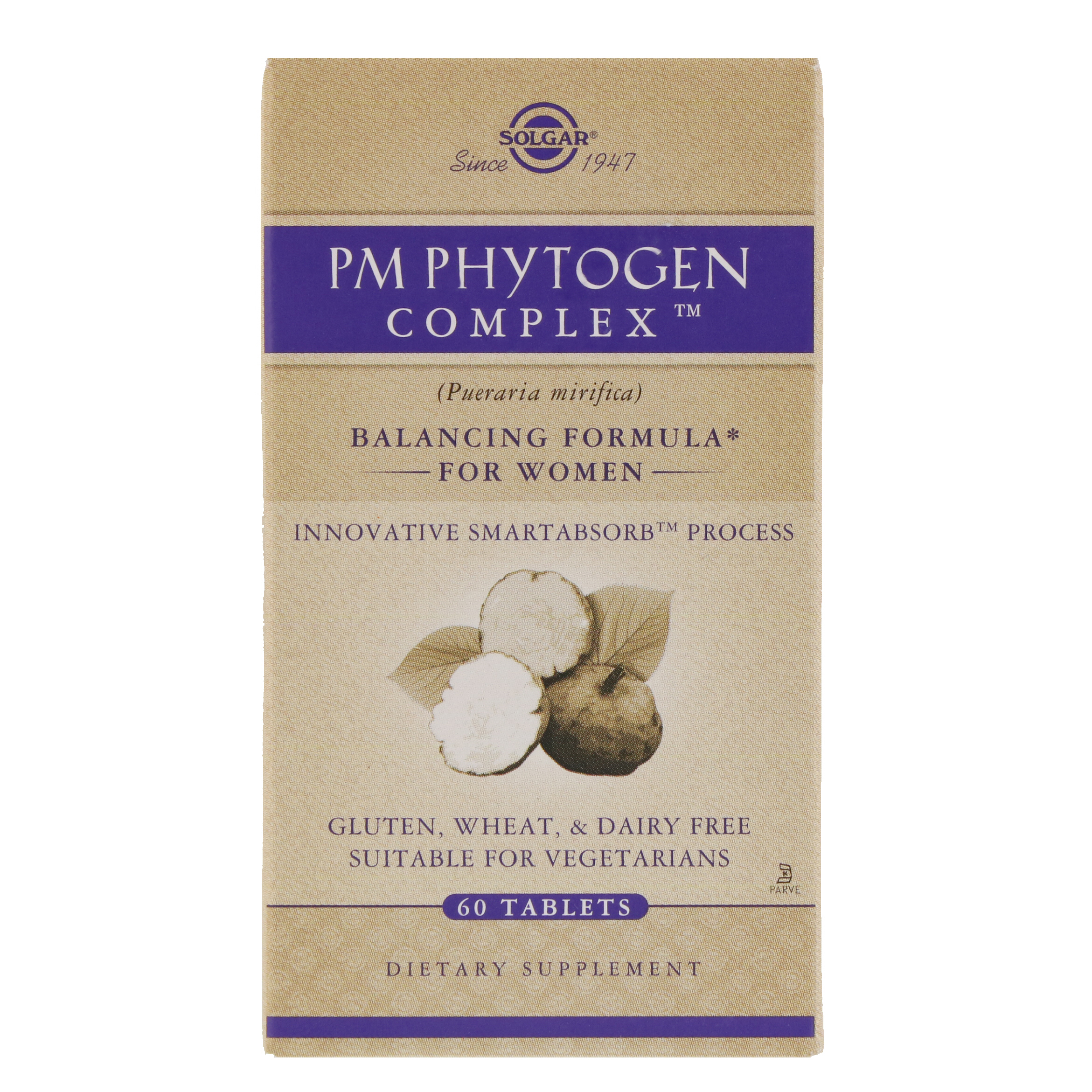 Comprar Solgar, Complexo PM PhytoGen, 60 comprimidos