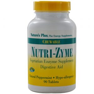 Comprar Nature's Plus, Nutri-Zyme Ajuda Digestiva - 90 tablets