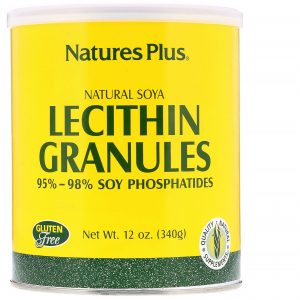 Comprar Nature's Plus, Grânulos de Lecitina, Soja Natural, 12 oz (340 g)