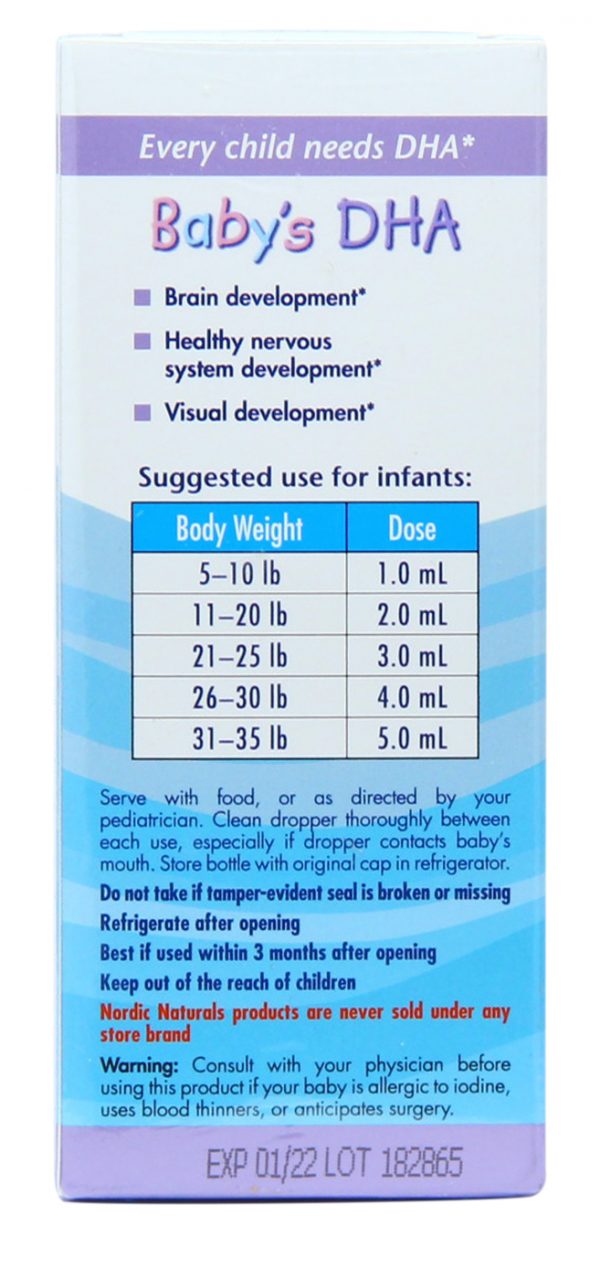 Comprar DHA para bebê Nordic Naturals 60 ml - Imagem 8