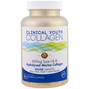 Comprar KAL, Clinical Youth Collagen, 60 Cápsulas Vegetais