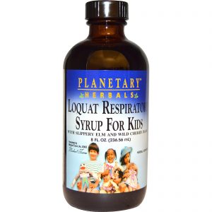 Comprar Planetary Herbals, Xarope respiratório de Nespereira para crianças, 8 fl oz 236.56 (ml)