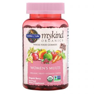 Comprar Garden of Life, MyKind Organics, Women's Multi, Baga Orgânica, 120 Balas de Goma