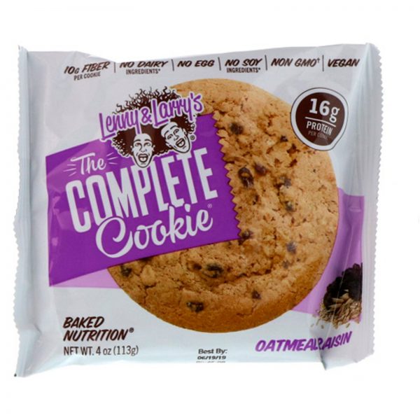 Comprar Lenny & Larry's, The COMPLETE Cookie, Oatmeal Raisin, 12 Cookies, 4 oz (113 g) Each - Imagem 4