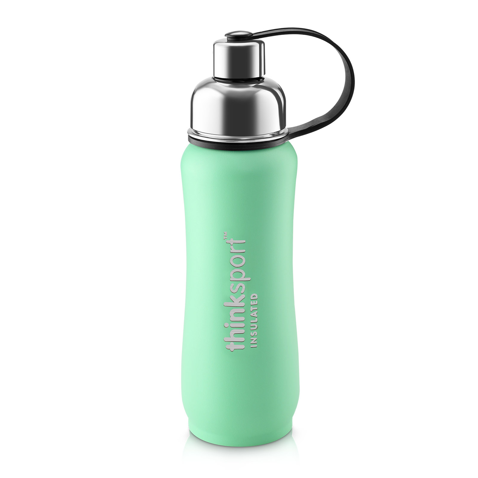 Comprar Think, Thinksport, Garrafa Térmica Esportiva, Verde, 17 oz (500ml)