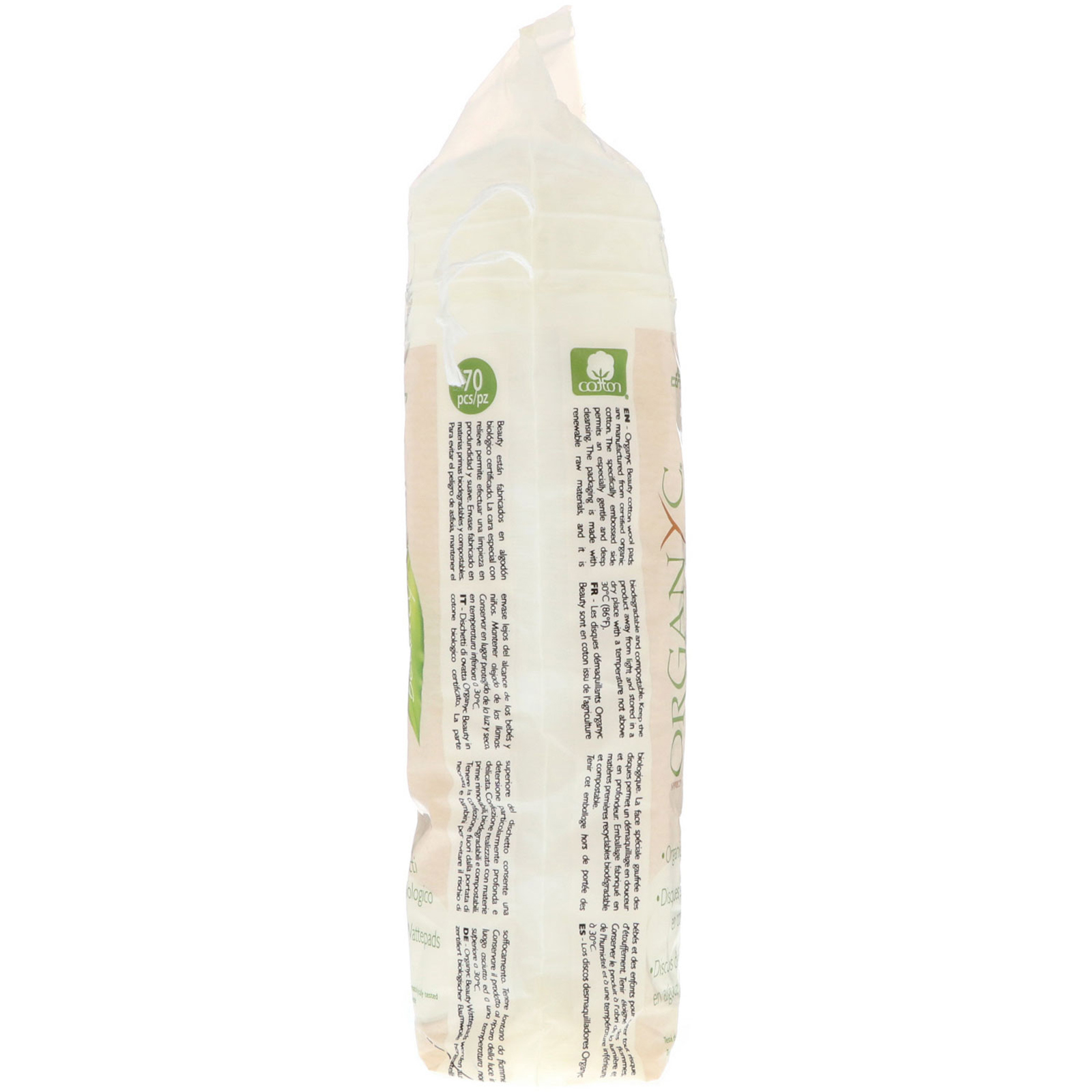 Comprar Organyc, Absorventes de Algodão Orgânico, 70 Unidades - Imagem 2