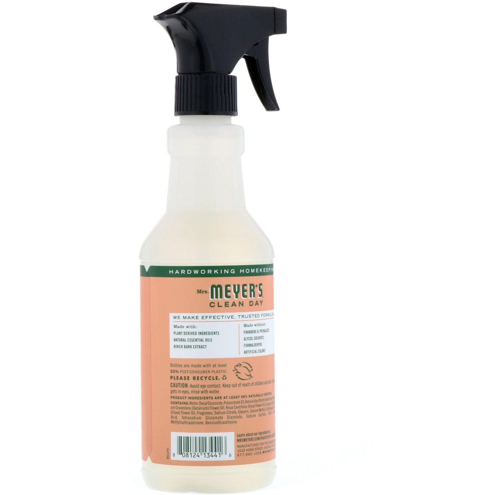 Comprar Mrs. Meyers Clean Day, Limpador diário multi-superfície, perfume de Gerânio, 16 fl oz (473 ml) - Imagem 2