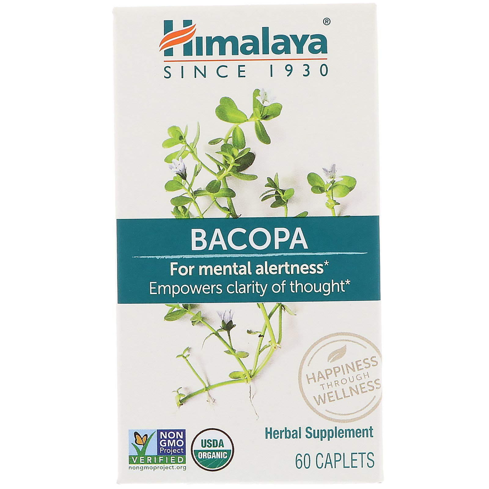 Comprar Himalaya, Bacopa, 60 Cápsulas