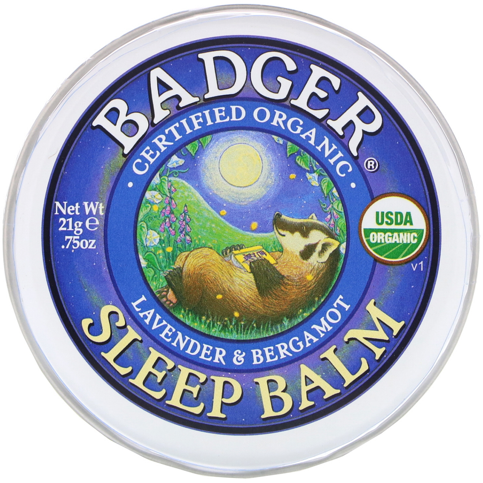 Comprar Badger Company, Bálsamo Noturno do Sono, Lavanda e Bergamota, .75 oz(21 g) - Imagem 3