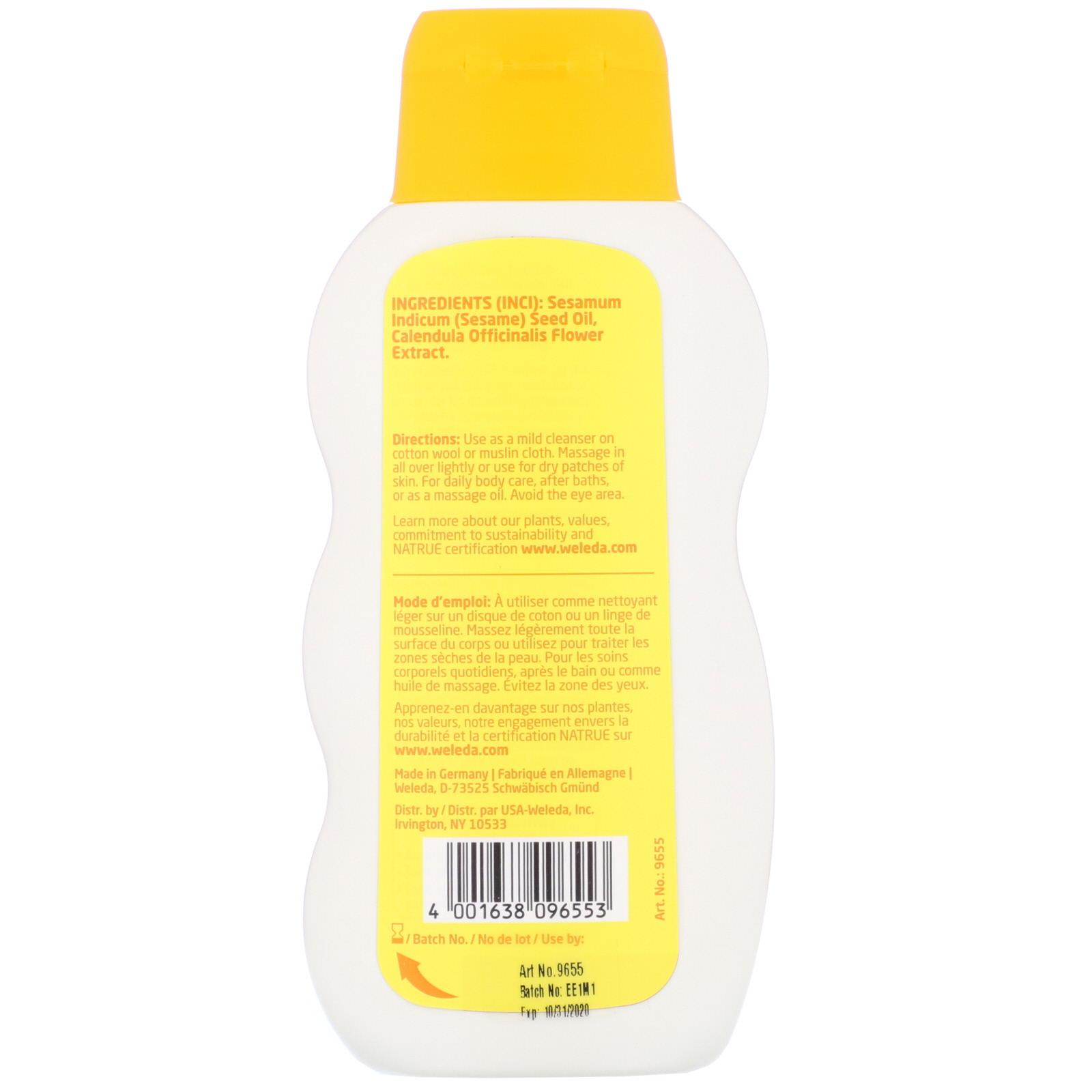 Comprar Weleda, Comforting Baby Oil, Calendula, 6.8 fl oz (200 ml) - Imagem 2