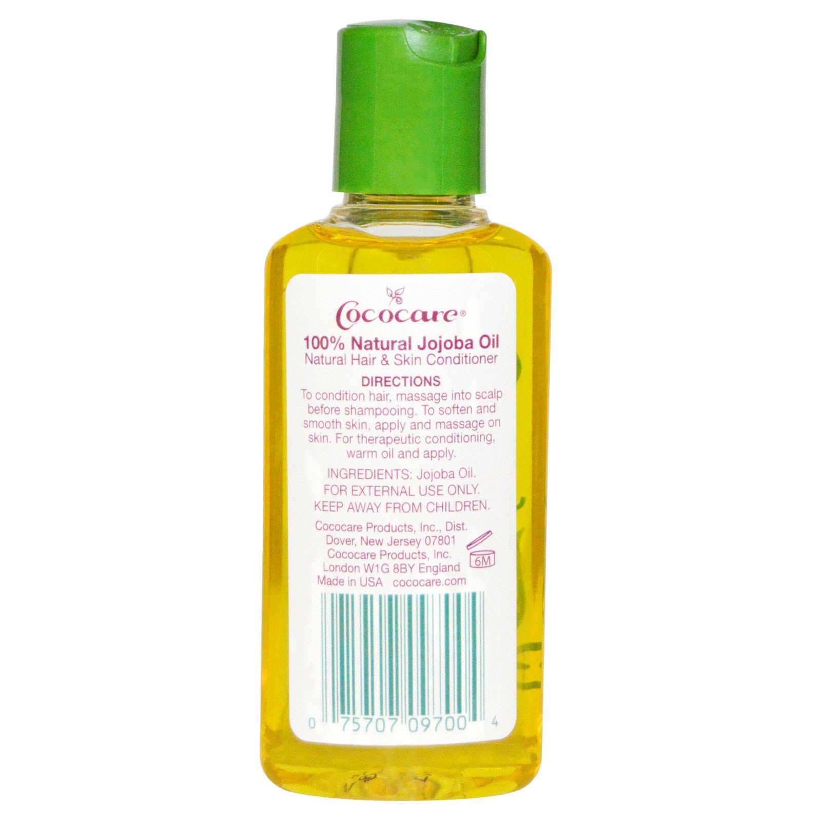 Comprar Cococare, Óleo de Jojoba, 2 fl oz (60 ml) - Imagem 2