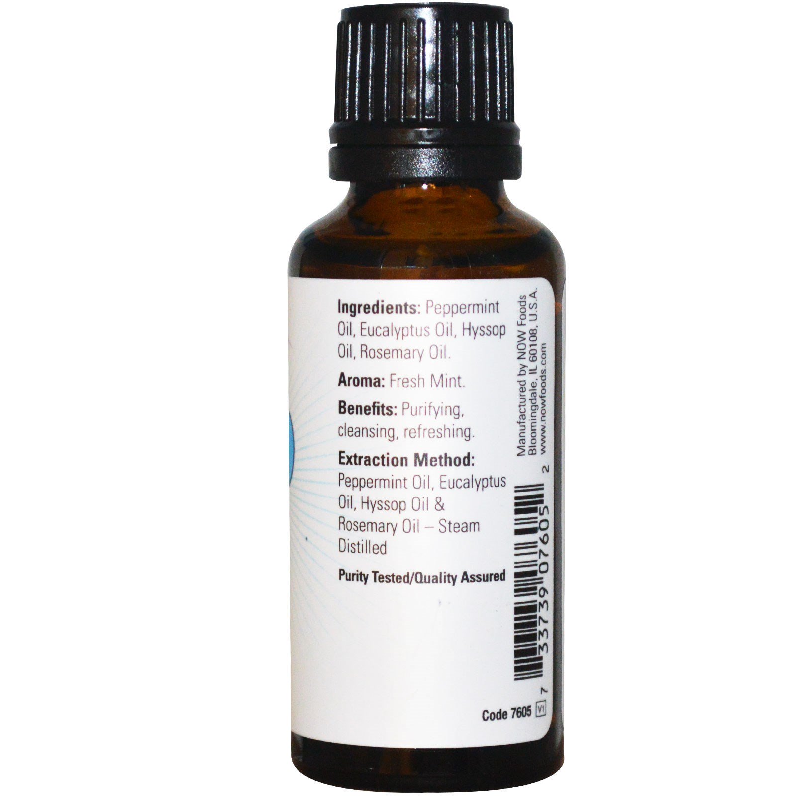 Comprar Now Foods, Óleos Essenciais, Clear the Air, Mistura Purificante, 30 ml (1 fl oz) - Imagem 2