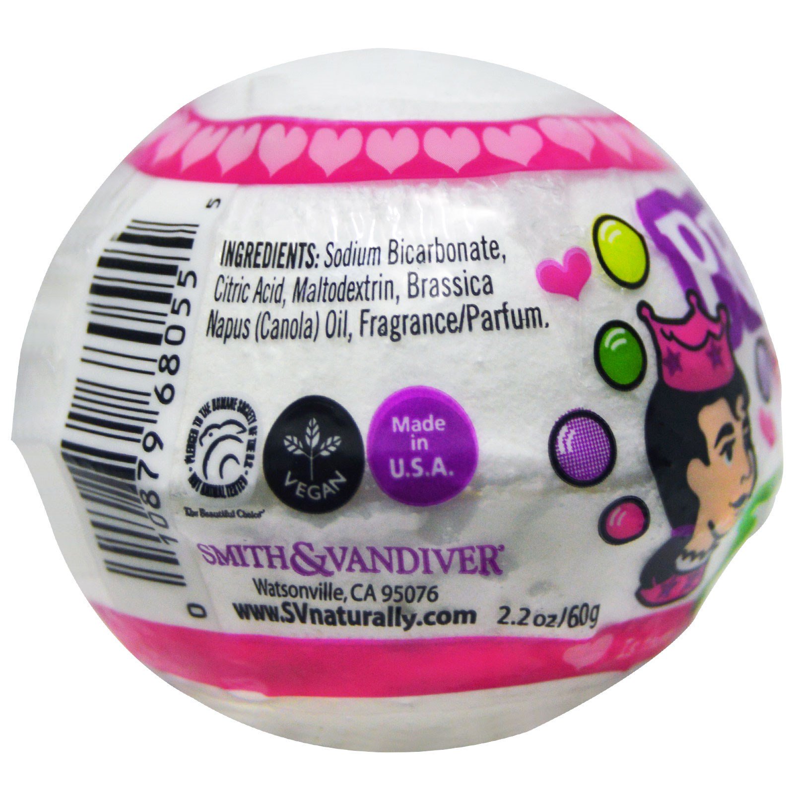 Comprar Smith & Vandiver, Banho Efervescente, Príncipe ou Sapo? 2,2 oz (60 g) - Imagem 2