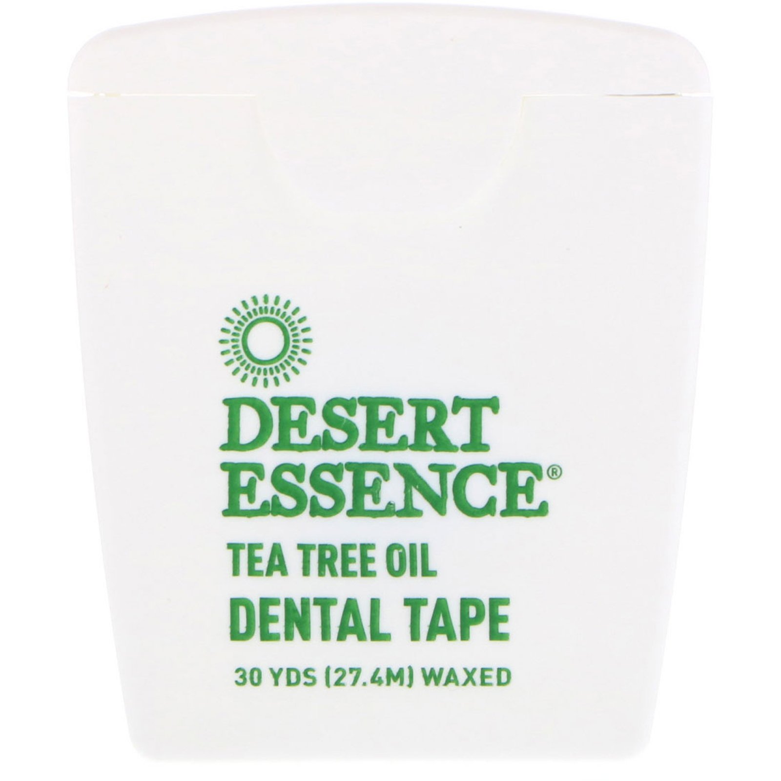 Comprar Desert Essence, Fita Dental com Óleo de Árvore do Chá, Encerada, 27,4 m