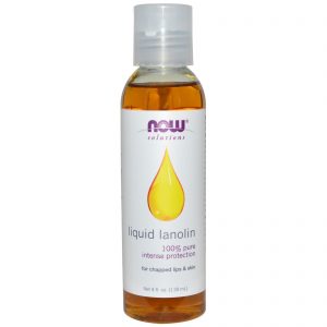 Comprar Now Foods, Soluções, Lanolina Líquida, 4 fl oz (118 ml)