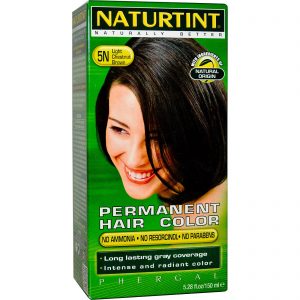 Comprar Naturtint, Gel colorador de cabelo permanente, 5N, castanho claro, 5,28 fl oz (150 ml)