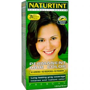 Comprar Naturtint, Gel colorador de cabelo permanente, 3N, castanho escuro, 5,28 fl oz (150 ml)
