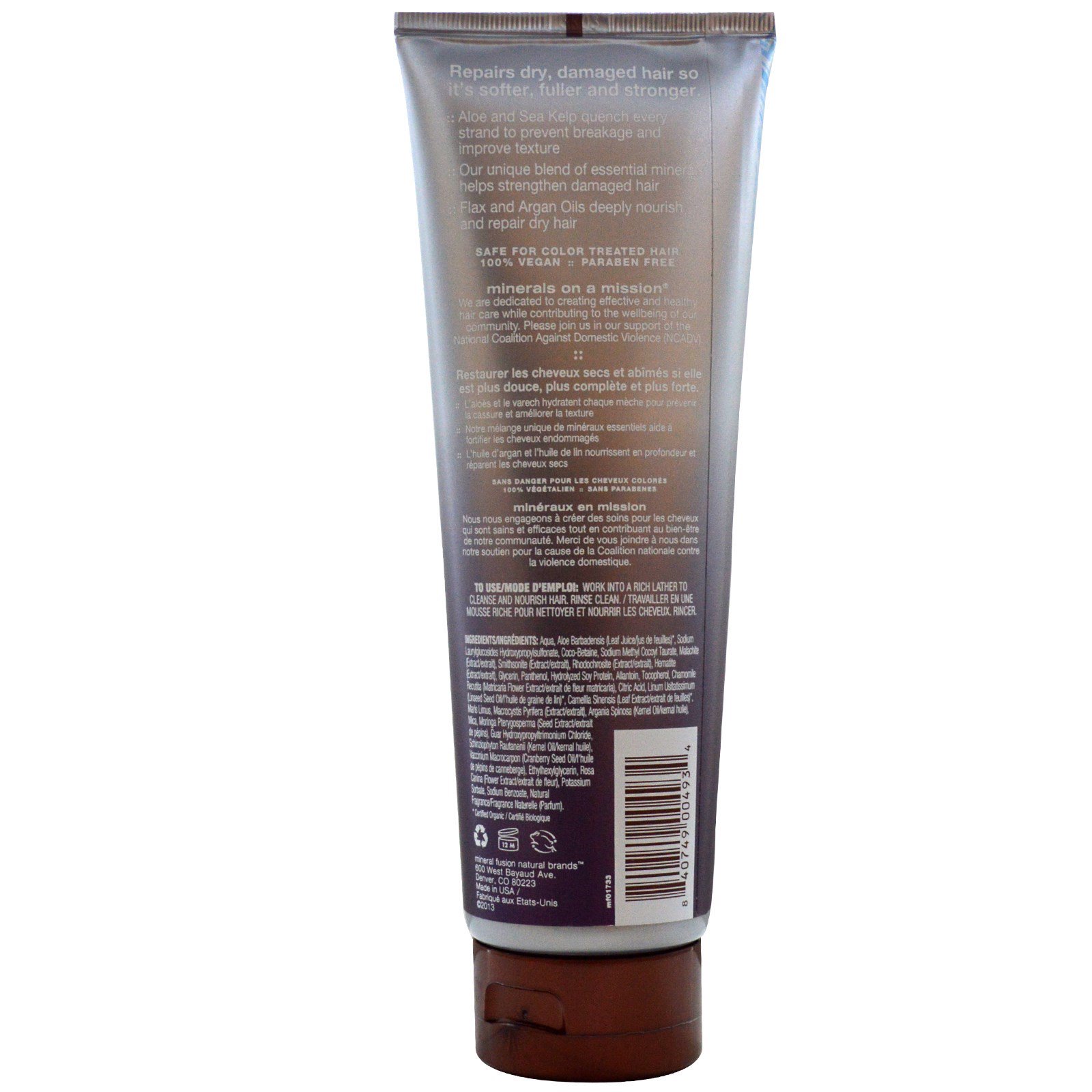 Comprar Mineral Fusion, Shampoo Reparador, 8,5 fl oz (250 ml) - Imagem 2