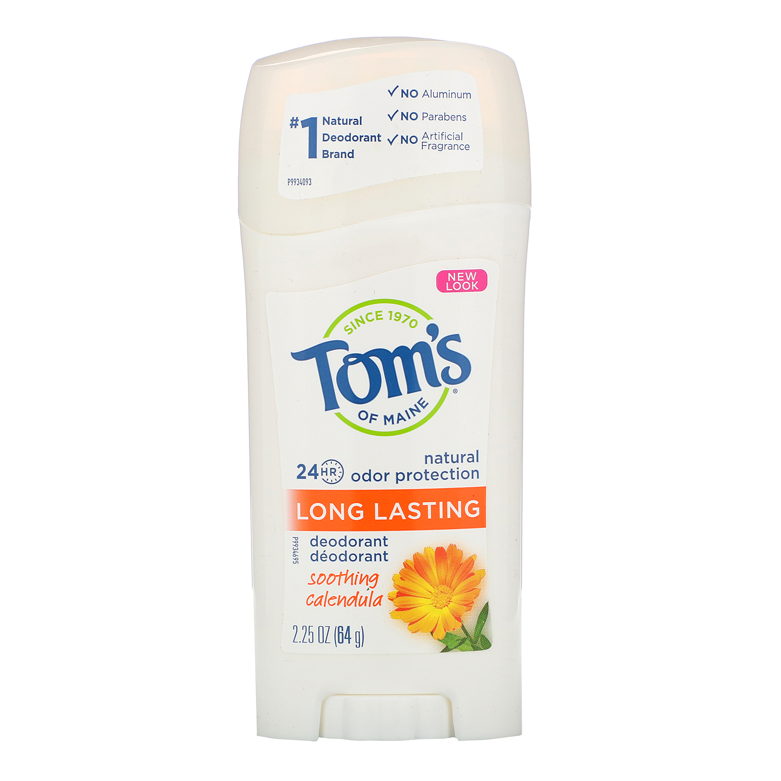 Comprar Tom's of Maine, Desodorante Natural de Longa Duração, Calêndula Suavizante, 2,25 oz (64 g)