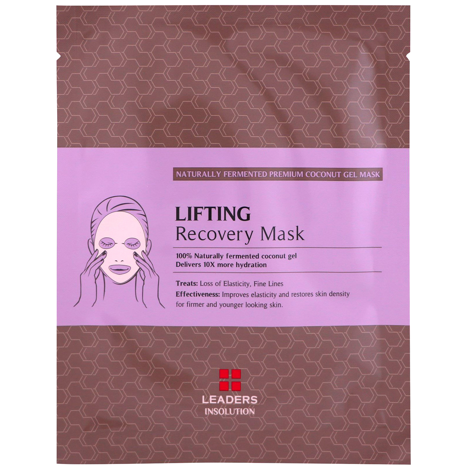 Comprar Leaders, Coconut Gel Lifting Recovery Mask, 1 Sheet, 30 ml