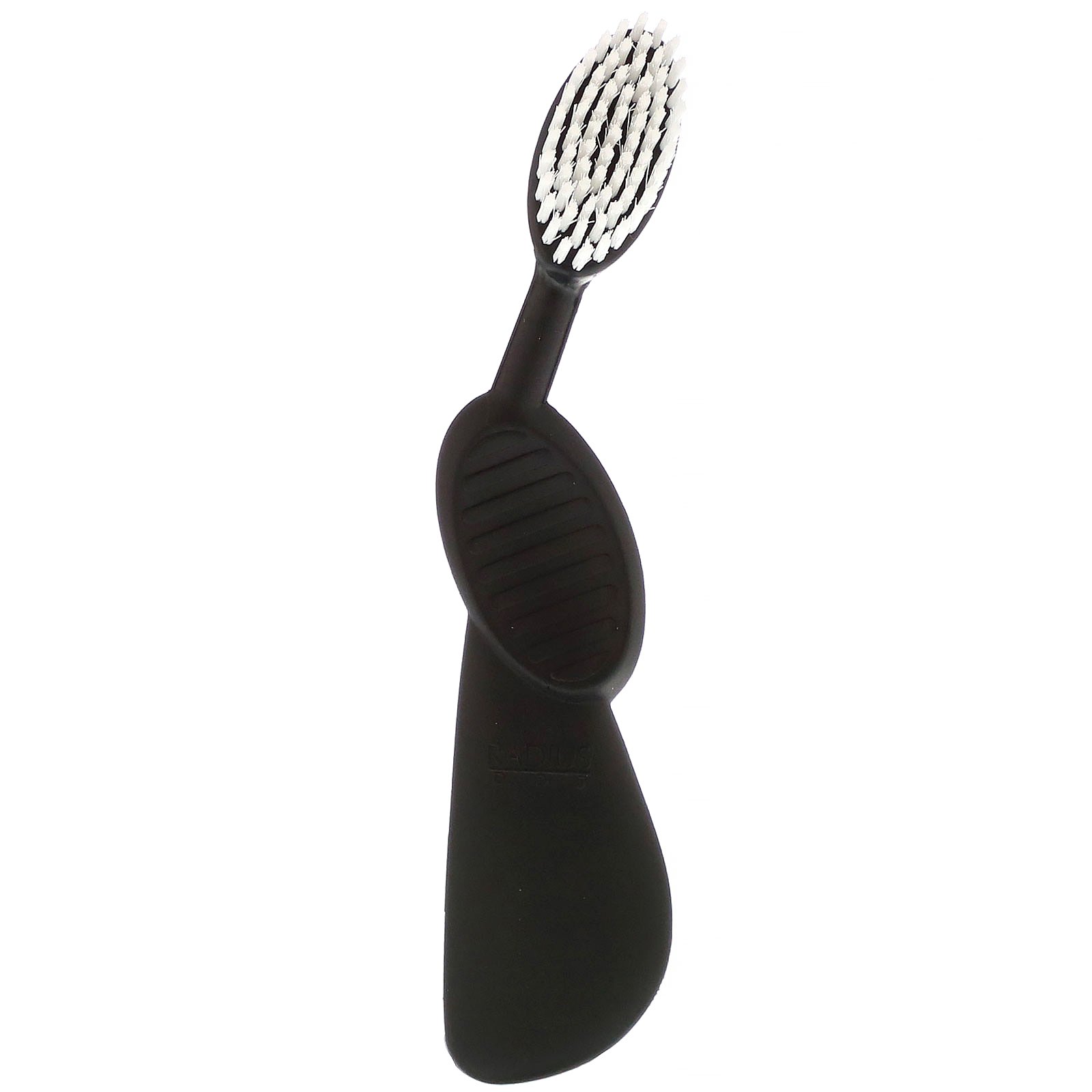 Comprar RADIUS, Escova Flex, Macia, Mão Direita, Preta, 1 Escova de Dentes