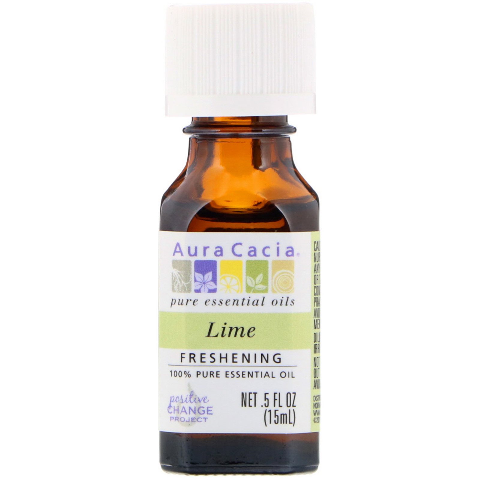Comprar Aura Cacia, Óleo Essencial 100% Puro, Limão Taiti, .5 fl oz (15 ml)