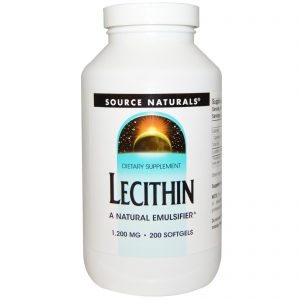 Comprar Source Naturals, Lecitina, 1.200 mg, 200 Cápsula Gelatinosas