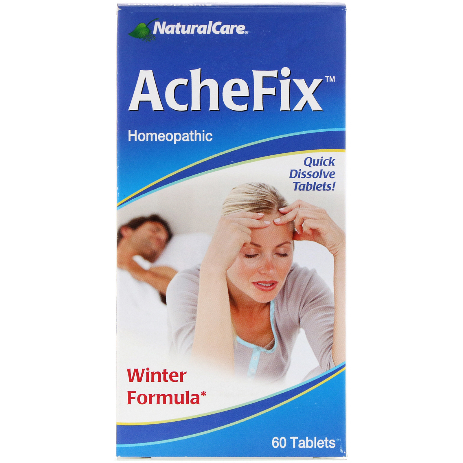 Comprar NaturalCare, AcheFix, 60 Comprimidos