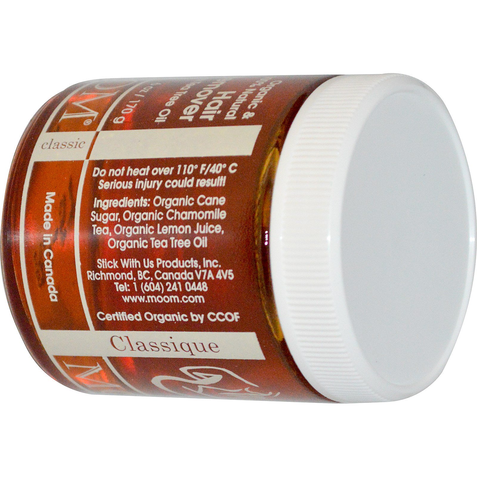 Comprar Moom, Removedor de pêlos com chá de malaleuca, Clássico 6 oz (170g) - Imagem 2