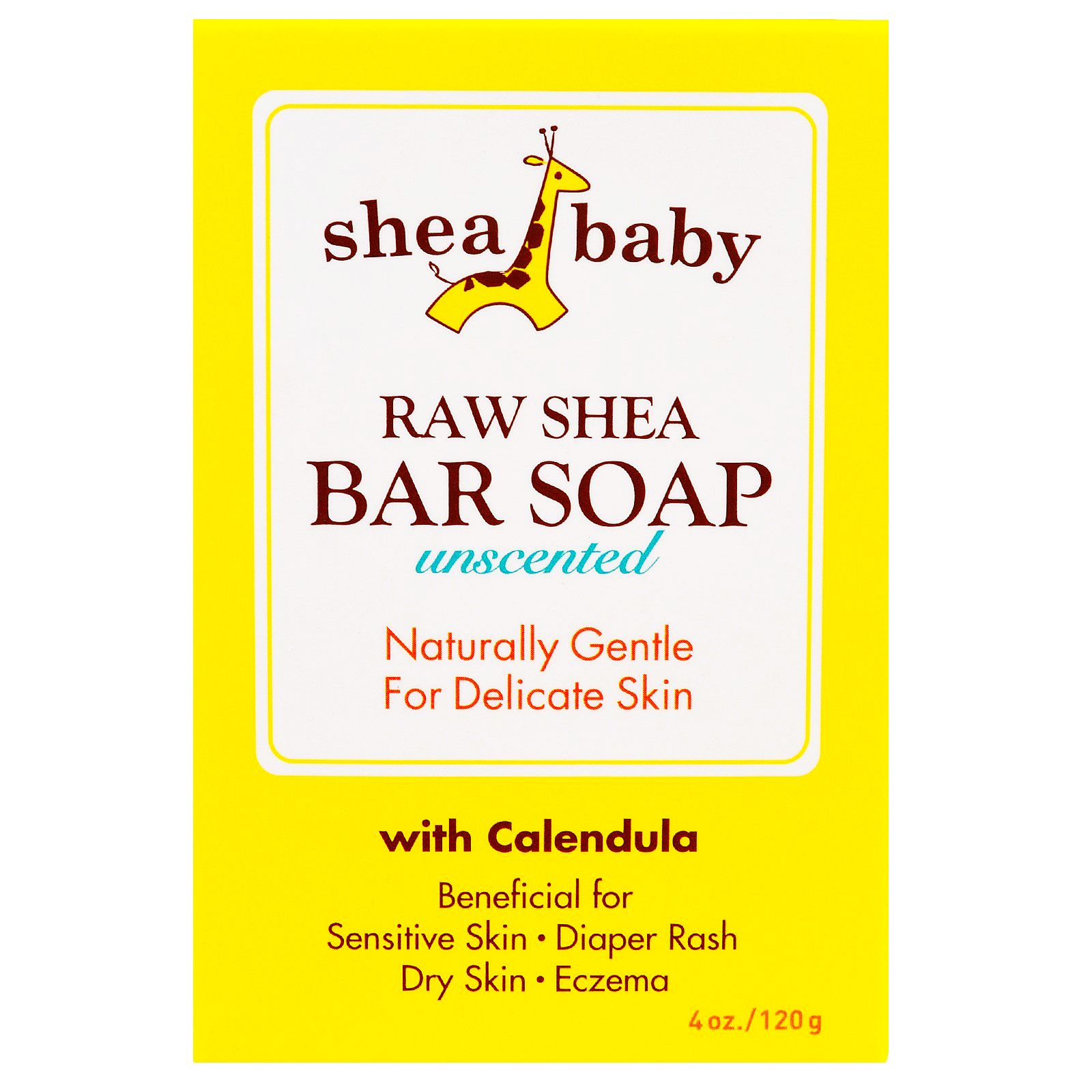 Comprar Shea Baby, Sabonete em Barra de Karité, Sem Perfume, 4 oz (120 g)