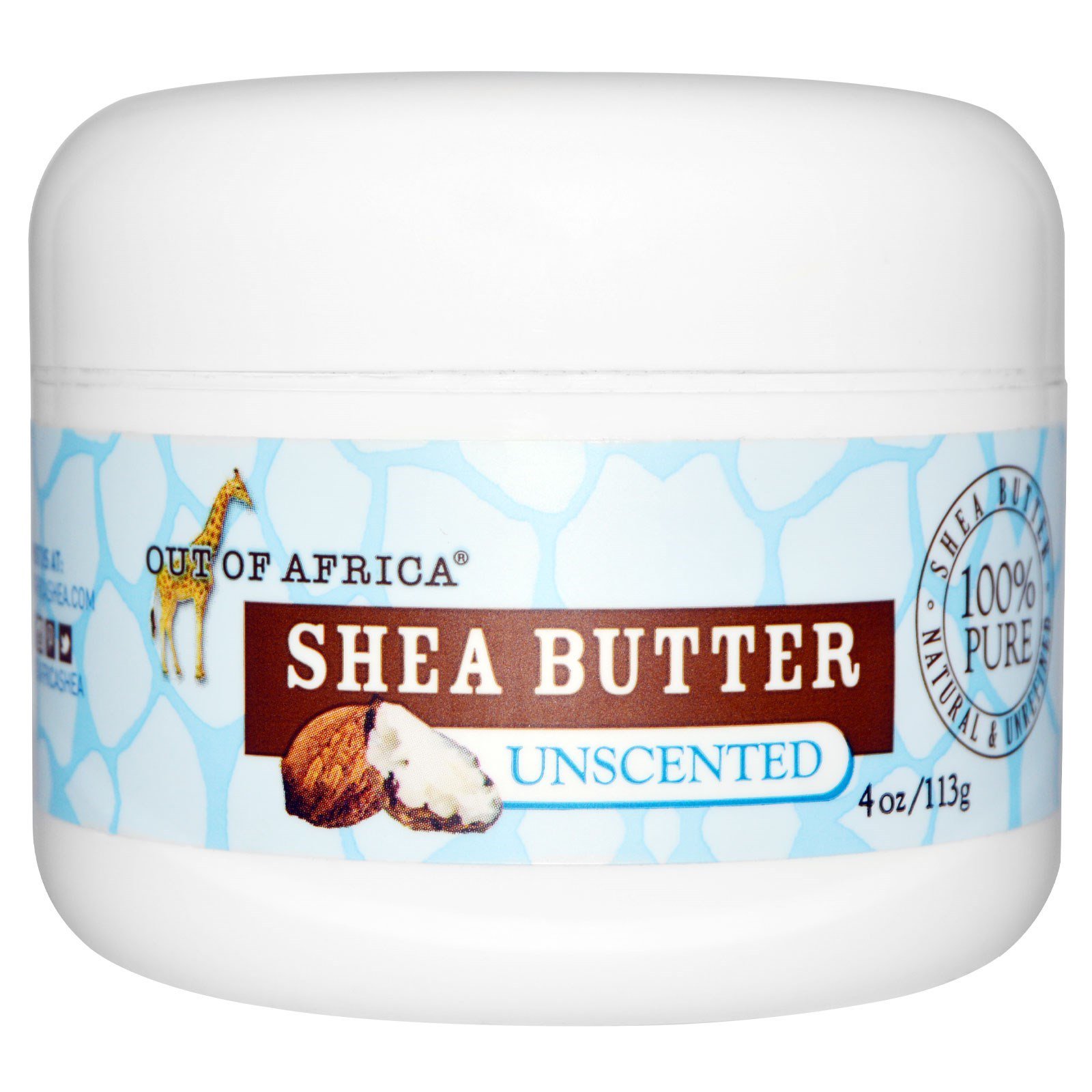 Comprar Out of Africa, Manteiga de Karité Pura, Sem Perfume, 4 oz (113 g) - Imagem 2