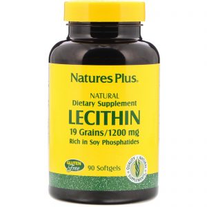 Comprar Nature's Plus, Lecitina, 1.200 mg, 90 Cápsulas Softgel