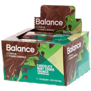 Comprar Balance Bar, Barra Nutritiva, Cookie Crocante Chocolate Menta, 6 Barras, 50 g cada