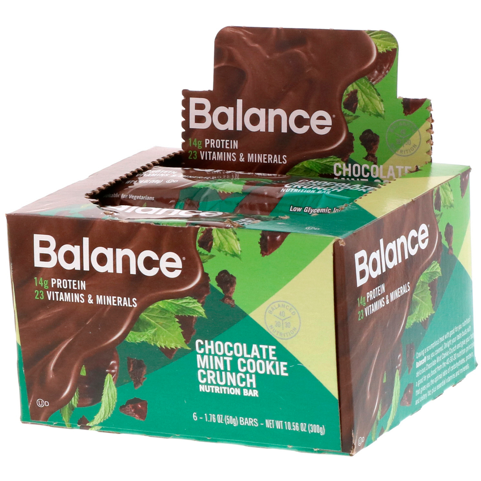 Comprar Balance Bar, Barra Nutritiva, Cookie Crocante Chocolate Menta, 6 Barras, 50 g cada