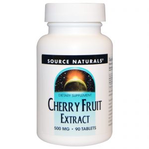 Comprar Source Naturals, Extrato de Cereja, 500 mg, 90 Comprimidos