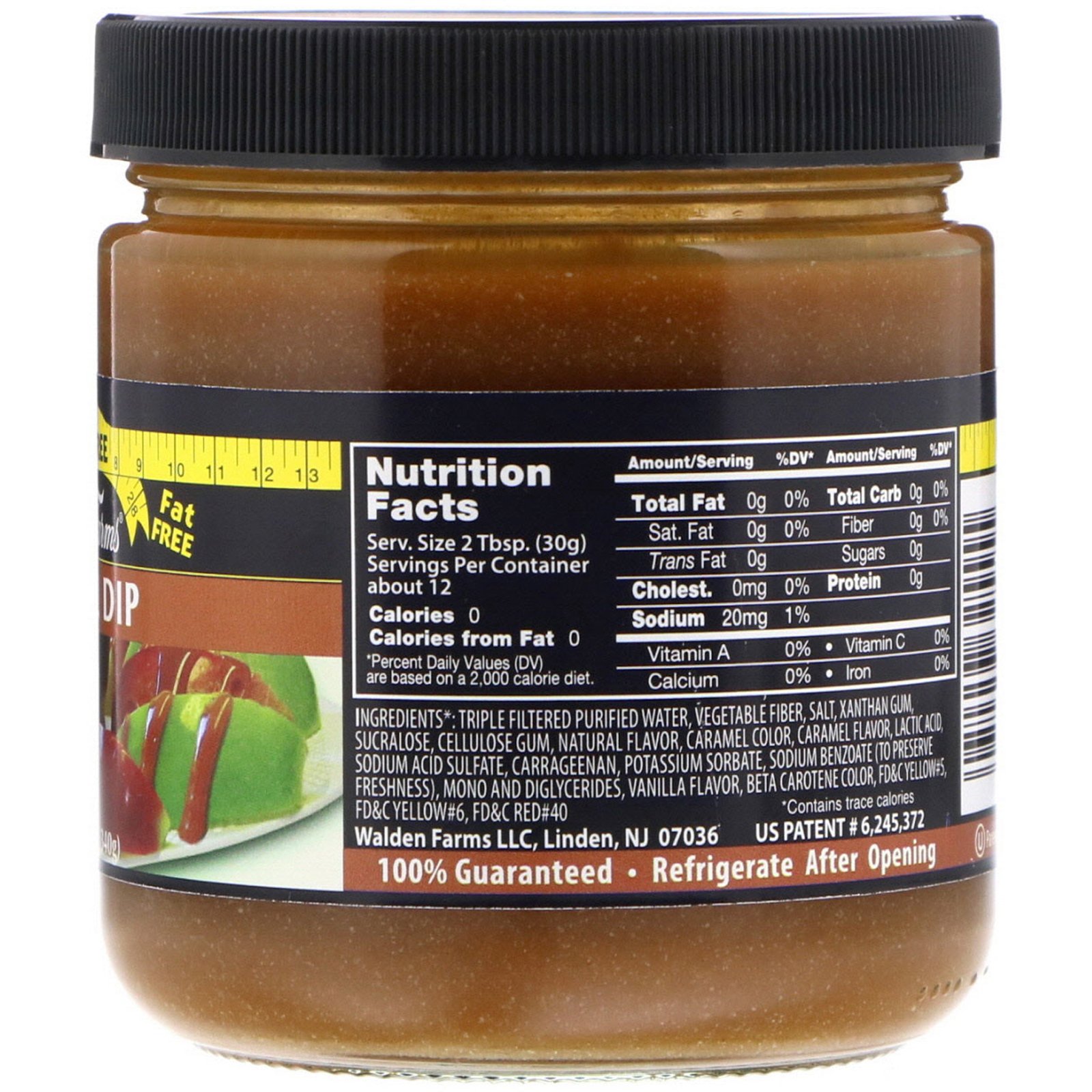 Comprar Walden Farms, Caramel Dip, 12 oz (340 g) - Imagem 2
