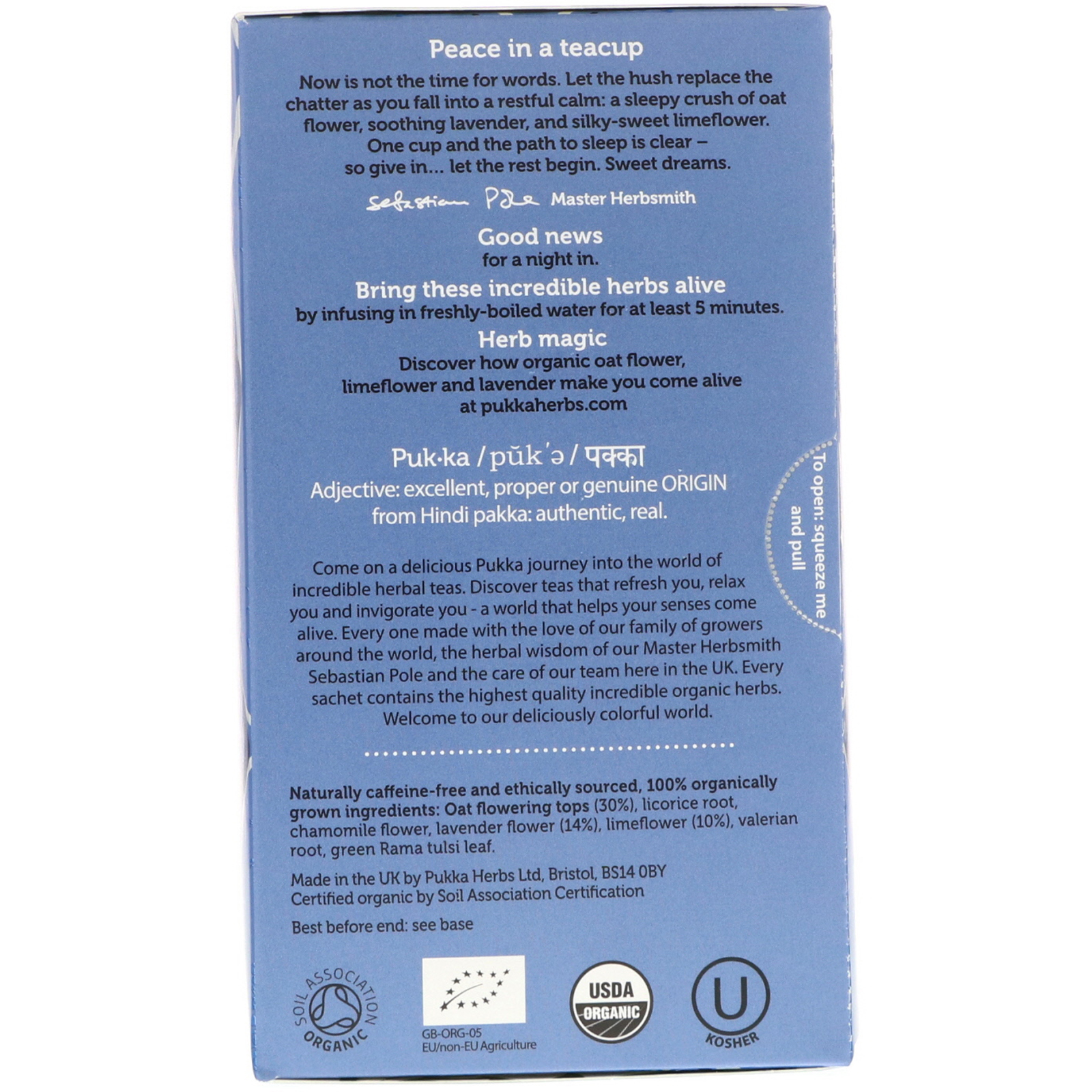 Comprar Pukka Herbs, Chá do Período Noturno, Sem Cafeína, 20 sachês de chá de ervas, 0.71 oz (20 g) - Imagem 2