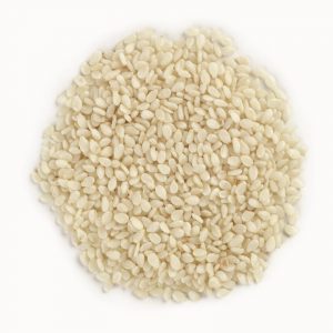 Comprar Frontier Natural Products, Semente Orgânica Inteira de Gergelim Descascada, 16 oz (453 g)