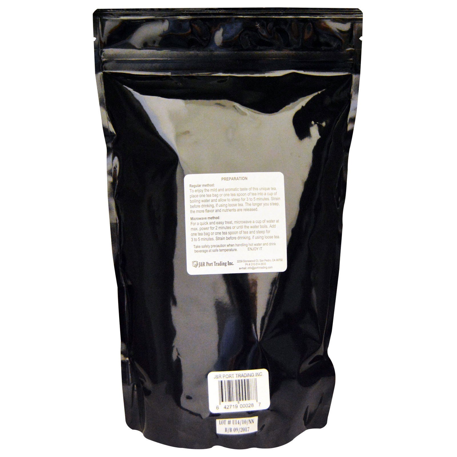 Comprar J&R Port Trading Co., Rooibos Verdes Orgânicos, Sem Cafeína, 454 g (1 lb) - Imagem 2