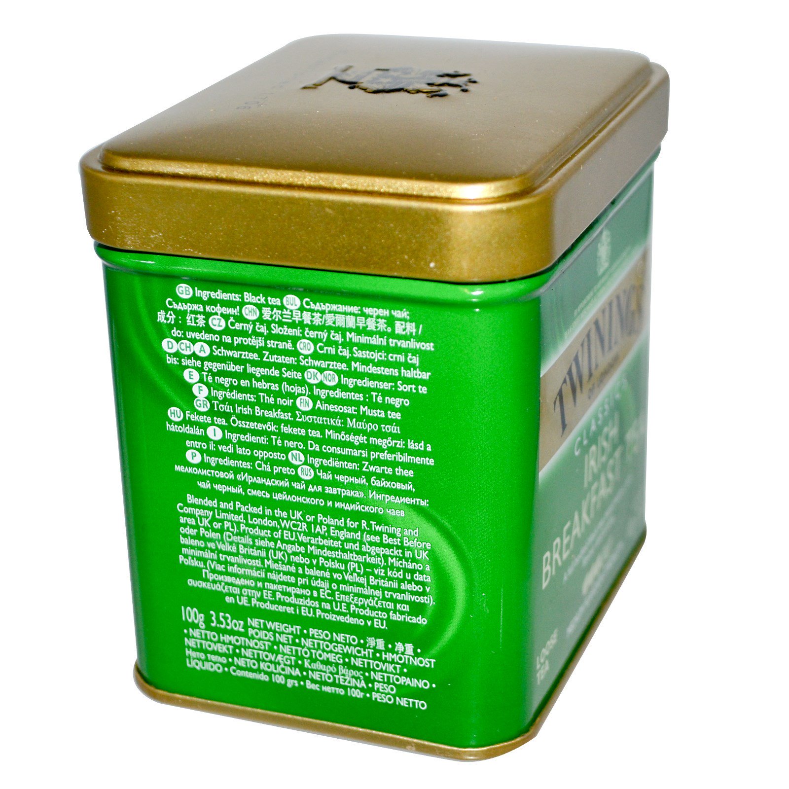 Comprar Twinings, Clássicos, chá irlandês para o café da manhã, 3.53 oz (100 g) - Imagem 2