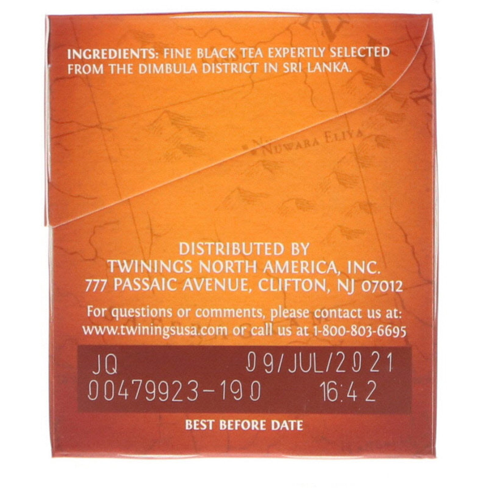Comprar Twinings, Ceylon Orange Pekoe Tea, 20 Tea Bags, 1.41 oz (40 g) - Imagem 2