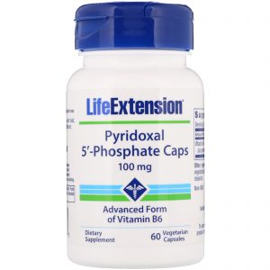 Comprar Life Extension, Pyridoxal 5'-Phosphate Caps, 100 mg, 60 Cápsulas Vegetais