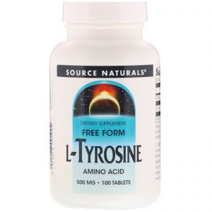 Comprar Source Naturals, L-Tirosina, 500 mg, 100 comprimidos