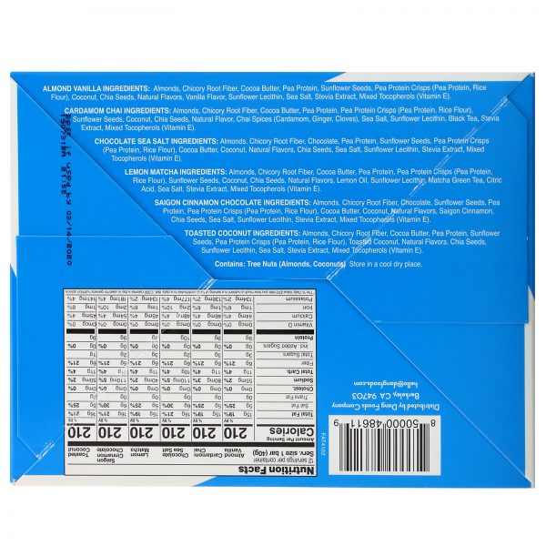 Comprar Dang, Keto Bar, Variety Pack, 12 Bars, 1.4 oz (40 g) Each - Imagem 4